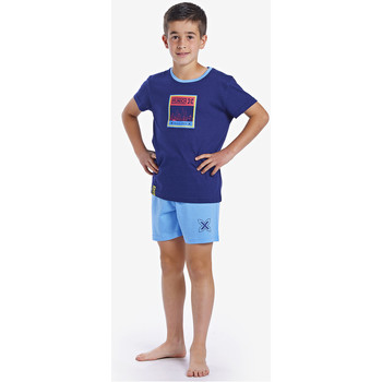 Oblečenie Chlapec Pyžamá a nočné košele Munich CH1450 Modrá