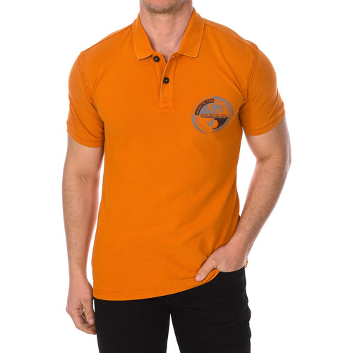 Oblečenie Muž Polokošele s krátkym rukávom Napapijri NP0A4F68-A58 Oranžová