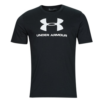 Oblečenie Muž Tričká s krátkym rukávom Under Armour UA Sportstyle Logo SS Čierna / Biela