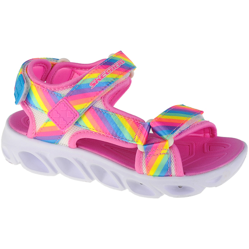 Topánky Dievča Športové sandále Skechers Hypno Splash-Rainbow Lights Viacfarebná
