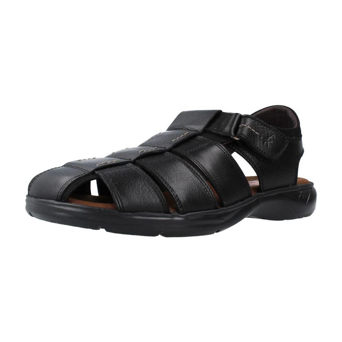 Topánky Muž Sandále Fluchos F0533 Čierna