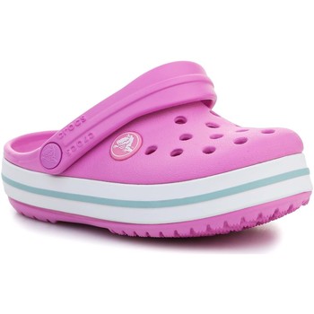Topánky Dievča Sandále Crocs Crocband Kids Clog T 207005-6SW Ružová