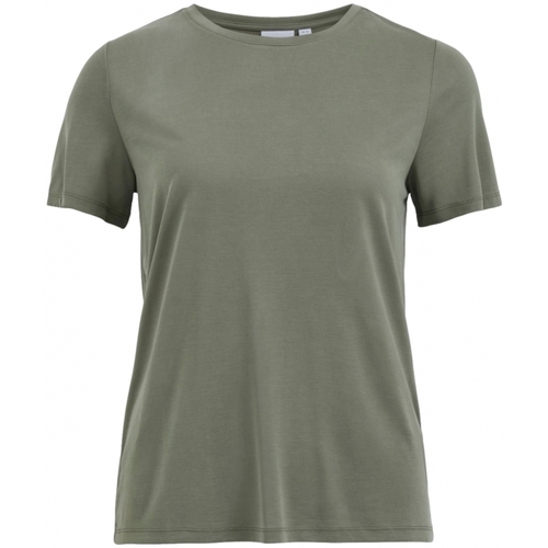 Oblečenie Žena Mikiny Vila Modala O Neck T-Shirt - Four Leaf Clover Zelená