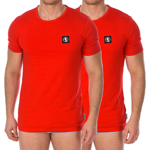 Oblečenie Muž Tričká s krátkym rukávom Bikkembergs BKK1UTS07BI-RED Červená