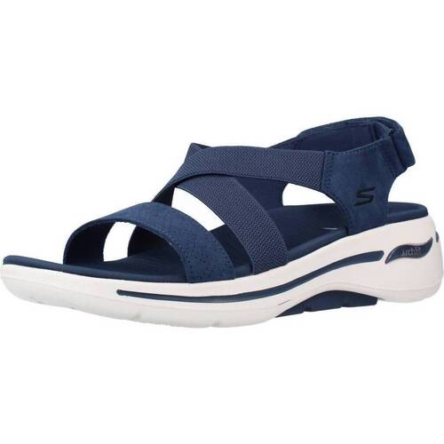Topánky Sandále Skechers GO WALK ARCH FIT TREASURED Modrá