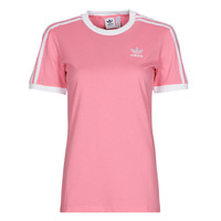 Oblečenie Žena Tričká s krátkym rukávom adidas Originals 3 STRIPES TEE Ružová / Bonheur