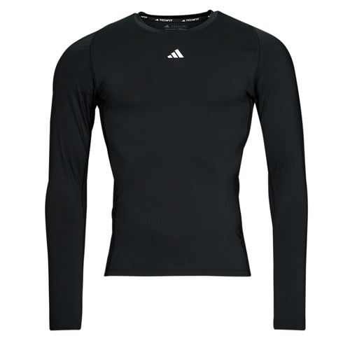 Oblečenie Muž Tričká s dlhým rukávom adidas Performance TF LS TEE Čierna