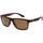 Hodinky & Bižutéria Slnečné okuliare Goggle E202 Hnedá