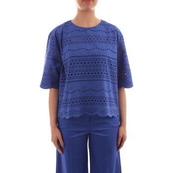 Oblečenie Žena Košele a blúzky Tommy Hilfiger WW0WW34110 Modrá