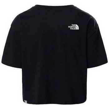 The North Face W CROPPED EASY TEE Čierna