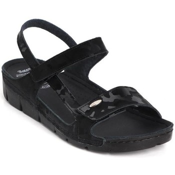 Topánky Žena Sandále Batz Dámske kožené čierne sandále MIRI čierna