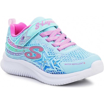 Topánky Dievča Sandále Skechers Jumpsters- WISHFUL STAR 302323-AQPR Modrá