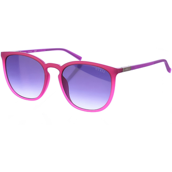 Hodinky & Bižutéria Žena Slnečné okuliare Guess Sunglasses GU3020S-83B Fialová 