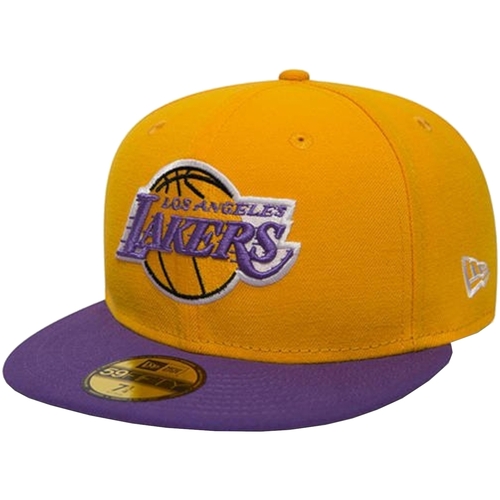 Textilné doplnky Muž Šiltovky New-Era Los Angeles Lakers NBA Basic Cap Žltá