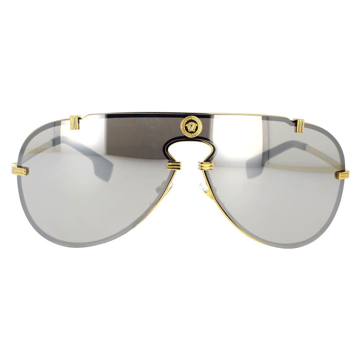Hodinky & Bižutéria Slnečné okuliare Versace Occhiali da Sole  VE2243 10026G Zlatá