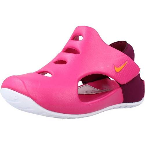 Topánky Dievča Žabky Nike SUNRAY PROTECT 3 Ružová