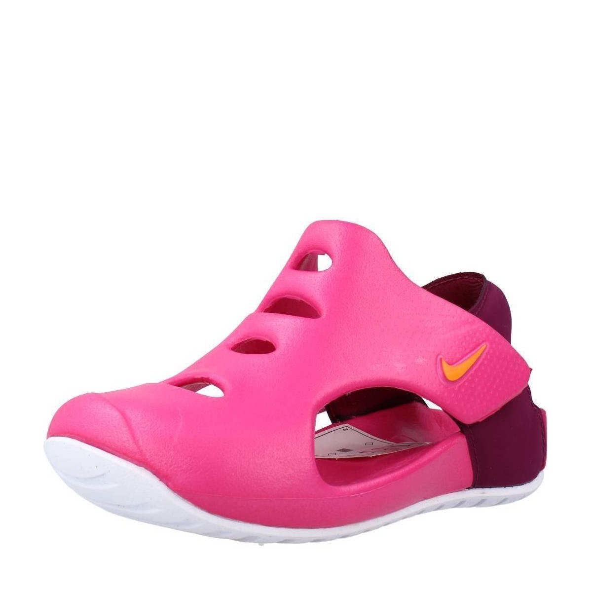 Topánky Dievča Žabky Nike SUNRAY PROTECT 3 Ružová