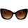 Hodinky & Bižutéria Slnečné okuliare D&G Occhiali da Sole Dolce&Gabbana DG4405 502/13 Hnedá
