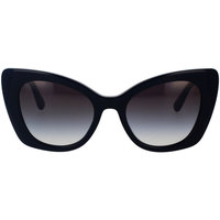 Hodinky & Bižutéria Žena Slnečné okuliare D&G Occhiali da Sole Dolce&Gabbana DG4405 501/8G Čierna