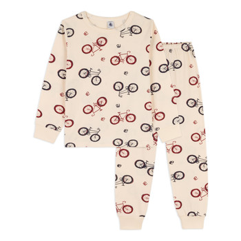 Oblečenie Chlapec Pyžamá a nočné košele Petit Bateau CHIFFRE Viacfarebná