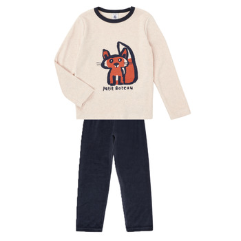 Oblečenie Chlapec Pyžamá a nočné košele Petit Bateau CERGY Viacfarebná