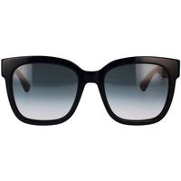 Hodinky & Bižutéria Slnečné okuliare Gucci Occhiali da Sole  GG0034SN 002 Čierna