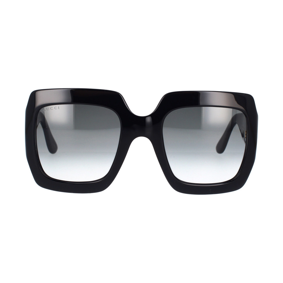 Hodinky & Bižutéria Žena Slnečné okuliare Gucci Occhiali da sole  GG0053SN 001 Čierna