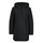 Oblečenie Žena Kabáty Geox W MYRIA LONG COAT Čierna