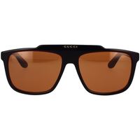 Hodinky & Bižutéria Muž Slnečné okuliare Gucci Occhiali da Sole  GG1039S 003 Čierna