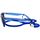 Hodinky & Bižutéria Slnečné okuliare Ray-ban Occhiali da Sole  Wayfarer RB2140 6587C5 Laccetto Modrá