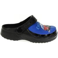 Topánky Deti Nazuvky John-C Detské čierno-modré crocsy AUTO modrá