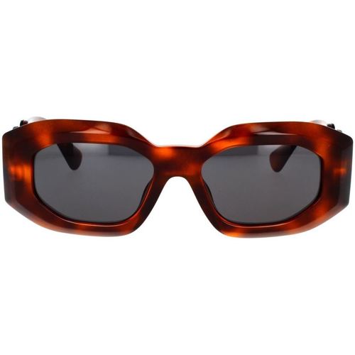 Hodinky & Bižutéria Slnečné okuliare Versace Occhiali da Sole  Maxi Medusa Biggie VE4425U 521787 Hnedá