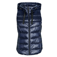 Oblečenie Žena Vyteplené bundy Esprit RCS Tape Vest Námornícka modrá