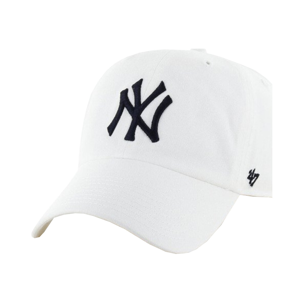Textilné doplnky Muž Šiltovky '47 Brand New York Yankees MLB Clean Up Cap Biela