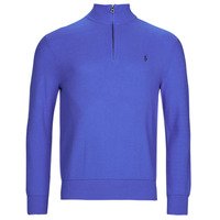 Oblečenie Muž Svetre Polo Ralph Lauren LS HZ-LONG SLEEVE-PULLOVER Modrá