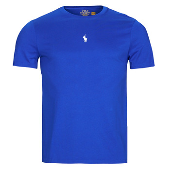 Oblečenie Muž Tričká s krátkym rukávom Polo Ralph Lauren SSCNCMSLM1-SHORT SLEEVE-T-SHIRT Modrá / Kráľovská modrá