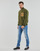 Oblečenie Muž Bundy  Polo Ralph Lauren LSBOMBERM5-LONG SLEEVE-FULL ZIP Kaki