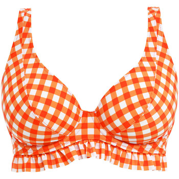 Oblečenie Žena Plavky kombinovateľné Freya Check in Oranžová