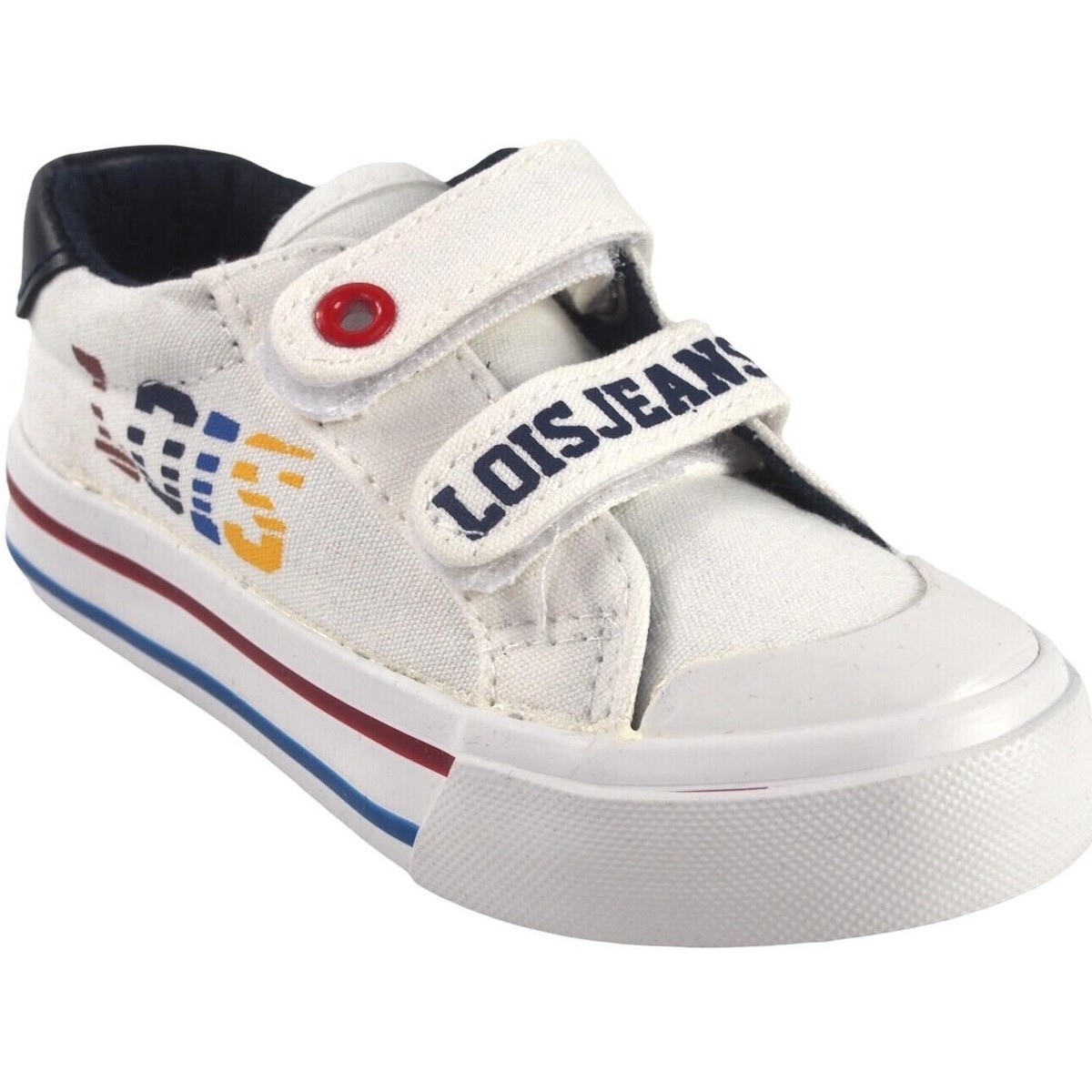 Topánky Dievča Univerzálna športová obuv Lois Plátenný chlapec  46178 biely Biela