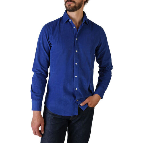 Oblečenie Muž Košele s dlhým rukávom Tommy Hilfiger - tt0tt08247 Modrá