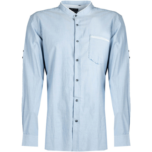 Oblečenie Muž Košele s dlhým rukávom Antony Morato MMSL00470 FA400053 Modrá