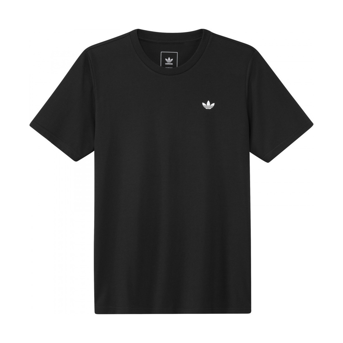 Oblečenie Muž Tričká a polokošele adidas Originals 4.0 logo ss tee Čierna