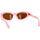 Hodinky & Bižutéria Žena Slnečné okuliare Balenciaga Occhiali da Sole  BB0207S 004 Ružová