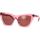 Hodinky & Bižutéria Žena Slnečné okuliare Yves Saint Laurent Occhiali da Sole Saint Laurent New Wave SL 214 Kate 022 Ružová