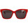 Hodinky & Bižutéria Slnečné okuliare Balenciaga Occhiali da Sole  BB0102SA 003 Červená