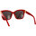 Hodinky & Bižutéria Slnečné okuliare Balenciaga Occhiali da Sole  BB0102SA 003 Červená