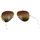 Hodinky & Bižutéria Slnečné okuliare Ray-ban Occhiali da Sole  Aviator RB3025 9196G5 Polarizzati Zlatá