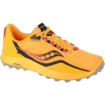 Topánky Muž Bežecká a trailová obuv Saucony Peregrine 12 Žltá