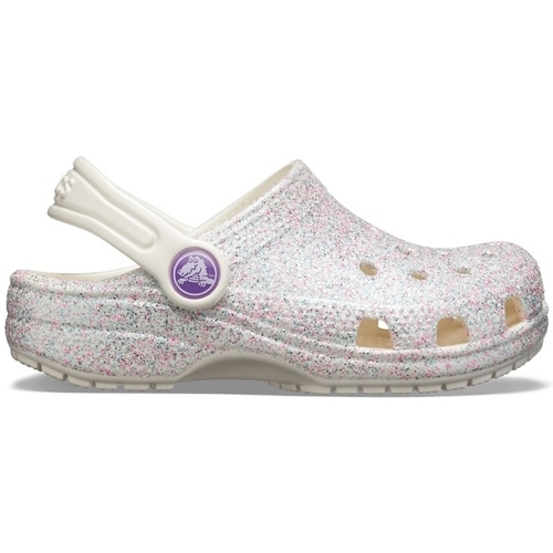 Topánky Deti Sandále Crocs Kids Classic Glitter - Oyster Ružová