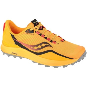 Topánky Muž Bežecká a trailová obuv Saucony Peregrine 12 Žltá